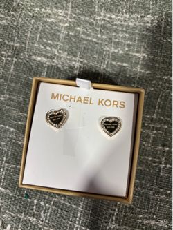 Michael Kors Heart earrings