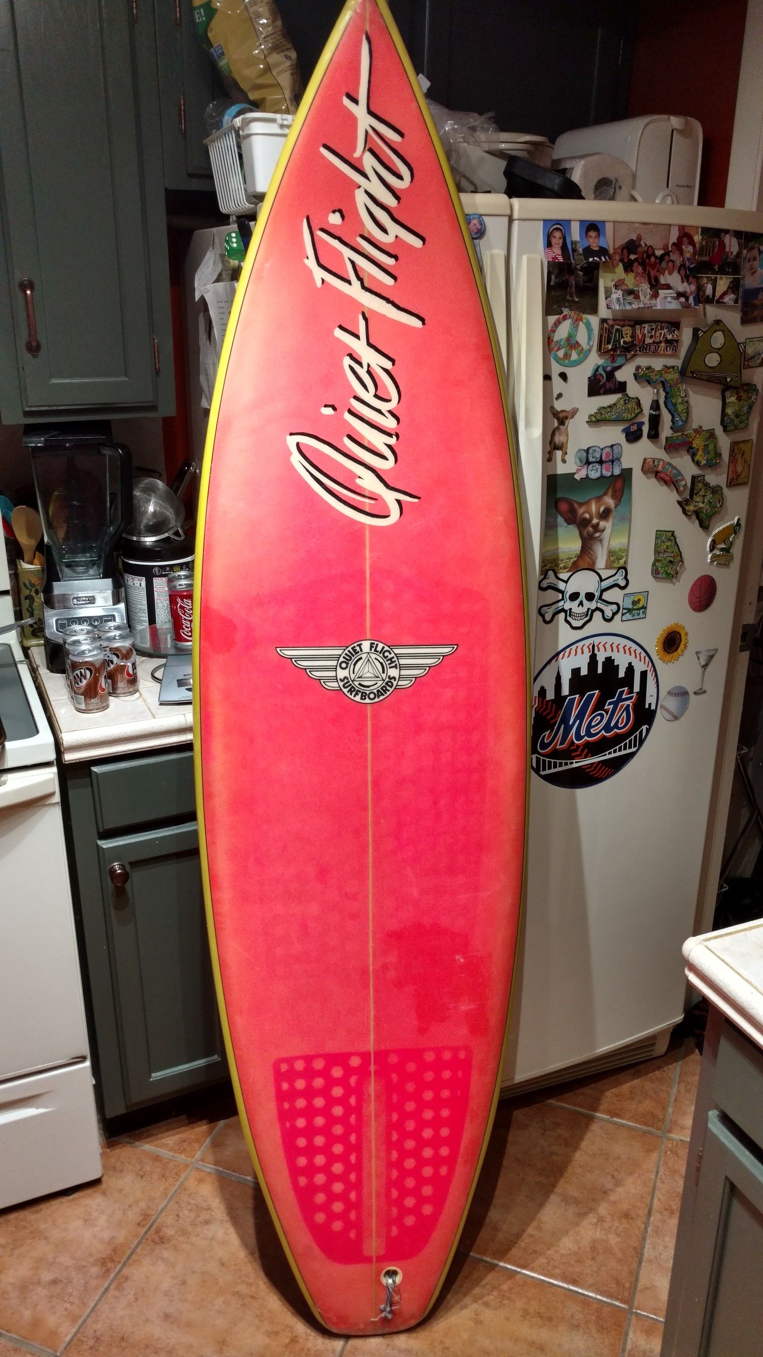 Vintage Quiet Flight Surfboard