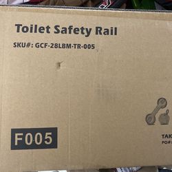 Toilet Safety Rail New