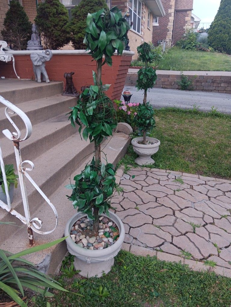 5 Ft Artificial Plants Topiary Outdoor Garden Decoration