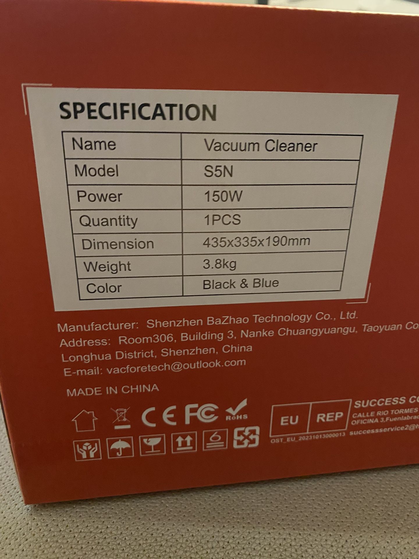 Cyclone Tech 3.0 Vacuum Cleaner