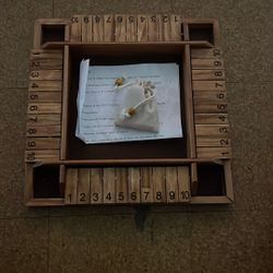 Shut The Box Dice Game