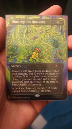 Slime Against Humanity MTG promo 7077