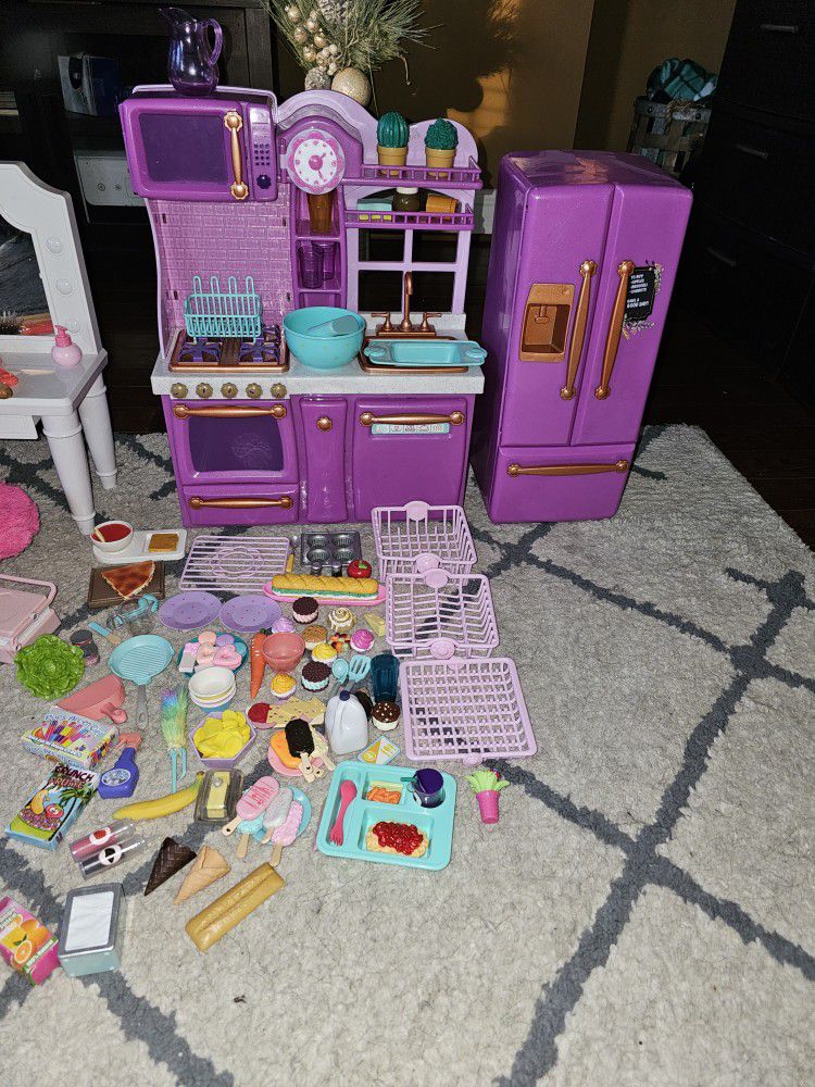 American Girl Dolls (Our Generation Brand) And Accessories