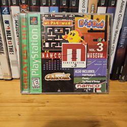 Namco Museum Vol. 3 (Sony PlayStation 1, 1996) Volume PS1 PSOne PS2 PS3 CIB