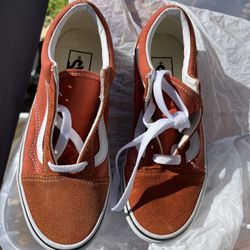 Vans Orange Shoes