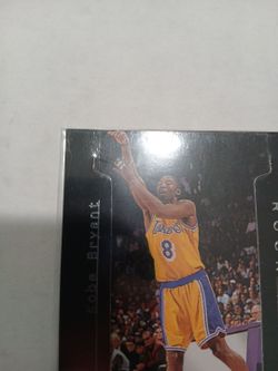 Kobe Bryant Rock n Fire basketball card
