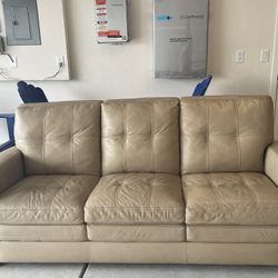 Leather Sofa