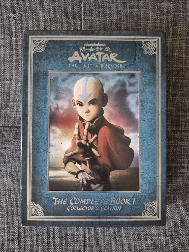 AVATAR THE LAST AIRBENDER Complete Book one Collector's Edition DVD