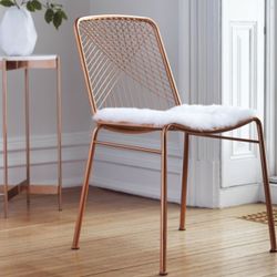  Three CB2 Crate & Barrel Icelandic Sheep Stool/ Chair Pad