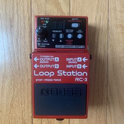 Boss RC-3 Loop Station Digital Looper Pedal for Electric, Acoustic, Bass Guitar