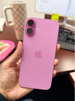 iPhone 16 plus pink like new