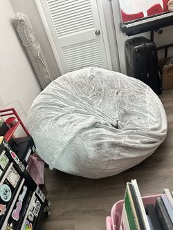 Giant Faux Fur Bean Bag