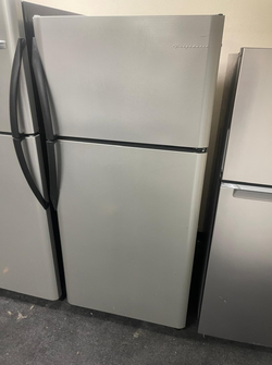 Frigidaire Top Freezer Refrigerator – Stainless, Two-Door