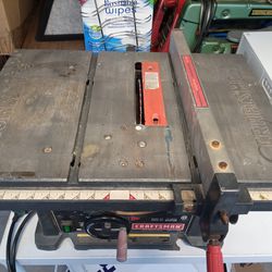 Craftsman 10 Inch Table Saw 
