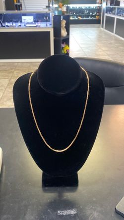 18k Box Chain 19.5”