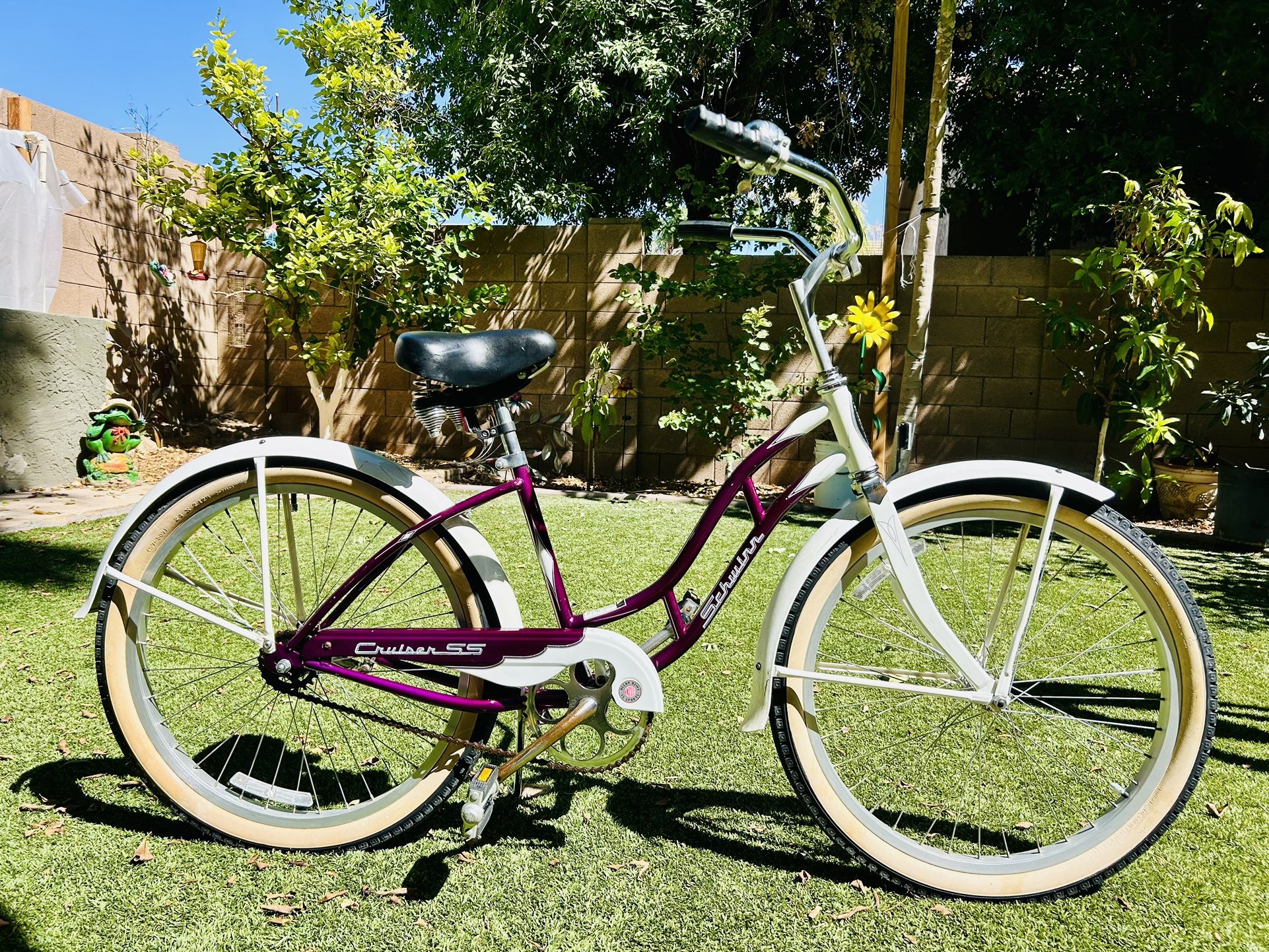 24” Girls Beach Cruiser Bike