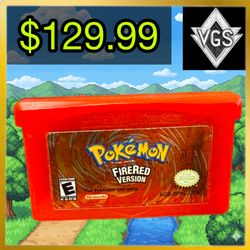 *Authentic* Pokémon FireRed Version (Nintendo Game Boy Advance - 2004)