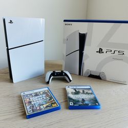 PlayStation 5 Console (Slim) Bundle - Practically Like New