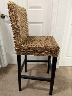 Two Z Gallerie Counter Height Chairs