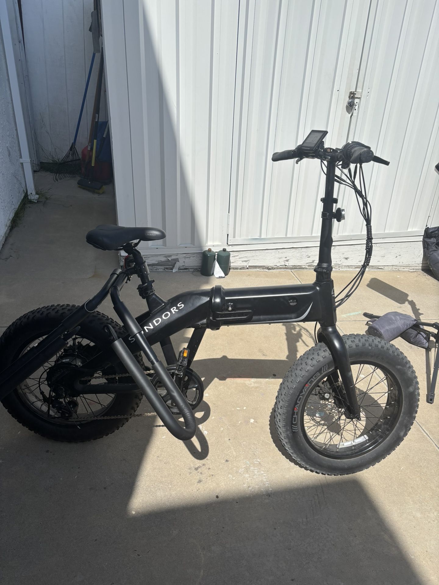 750W Sondors Fold X Electric Bike W Surf Racks