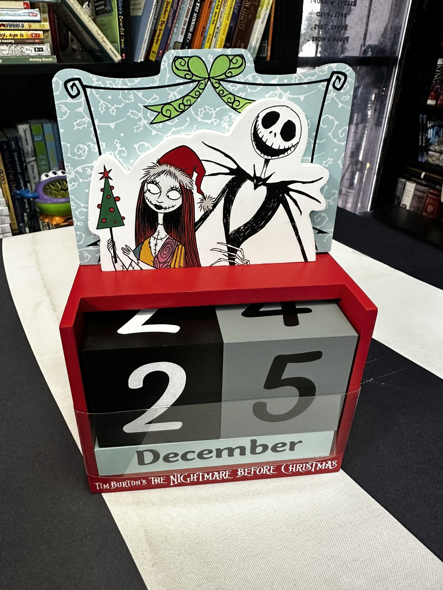 The Nightmare Before Christmas Wooden Count Down