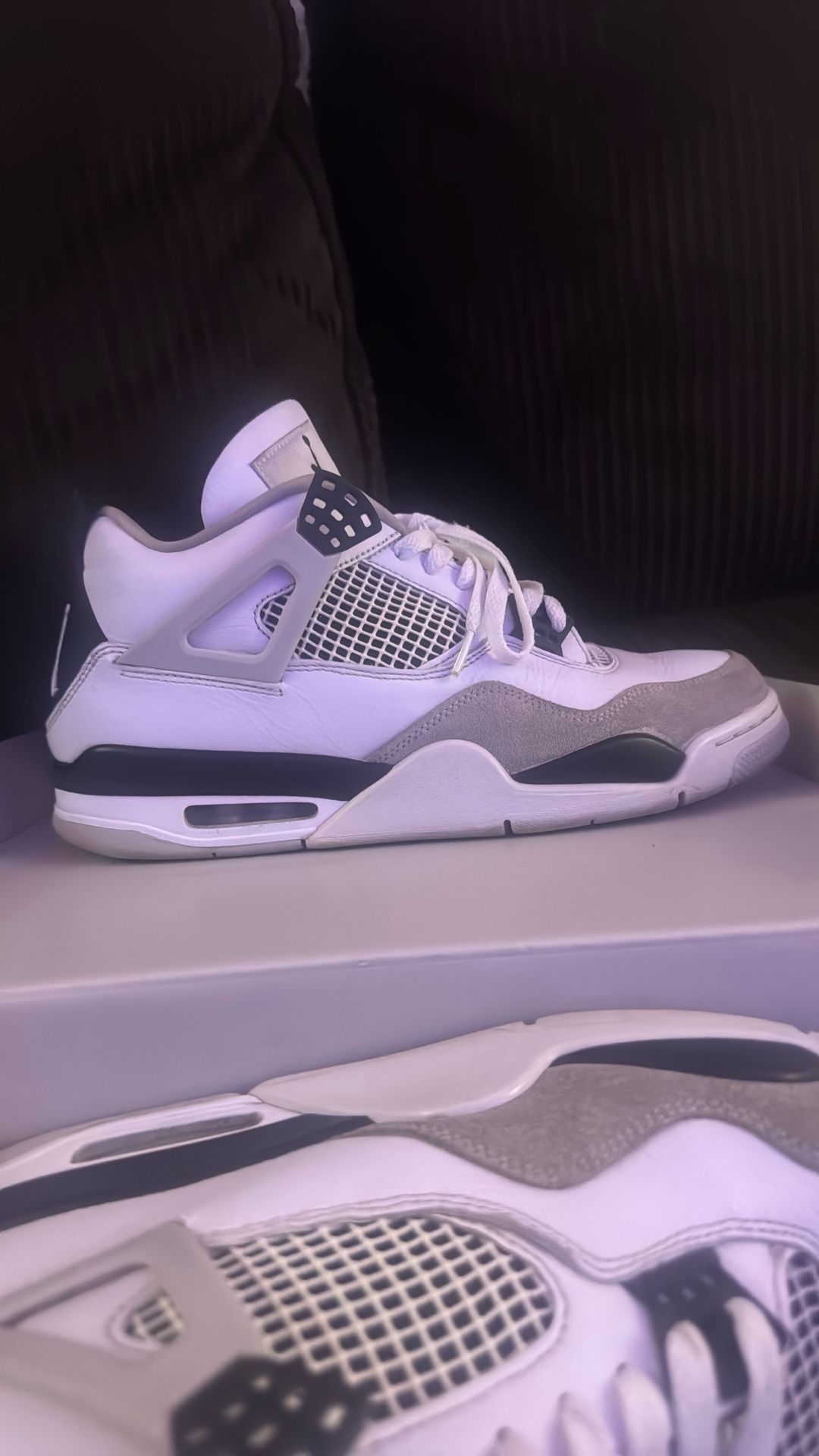 Air Jordan 4 Retro Black/gray