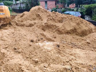 Large Pile of Fill Dirt