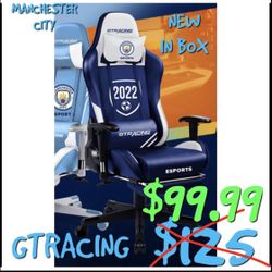 GTRACING GAME CHAIR BLUETOOTH NEW 