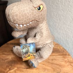 Jurassic World Tyrannosaurus Rex Plush Stuffed Animal, Kids Toys for Ages 3 up