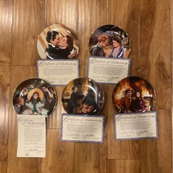 Bradford exchange gone with the wind collectible plates
