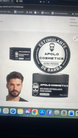 Beard growth balm