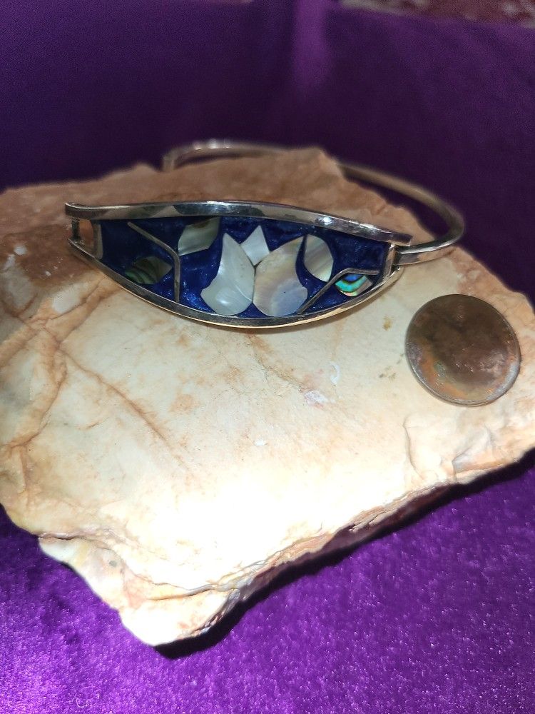 Sterling cuff bracelet