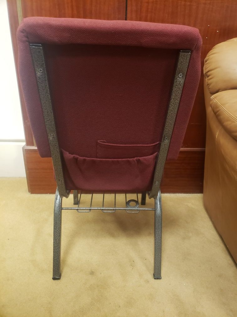25 Stackable Church Chairs