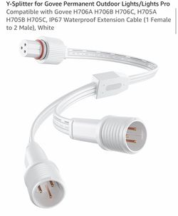 Brand new : Y-Splitter for Govee Permanent Outdoor Lights