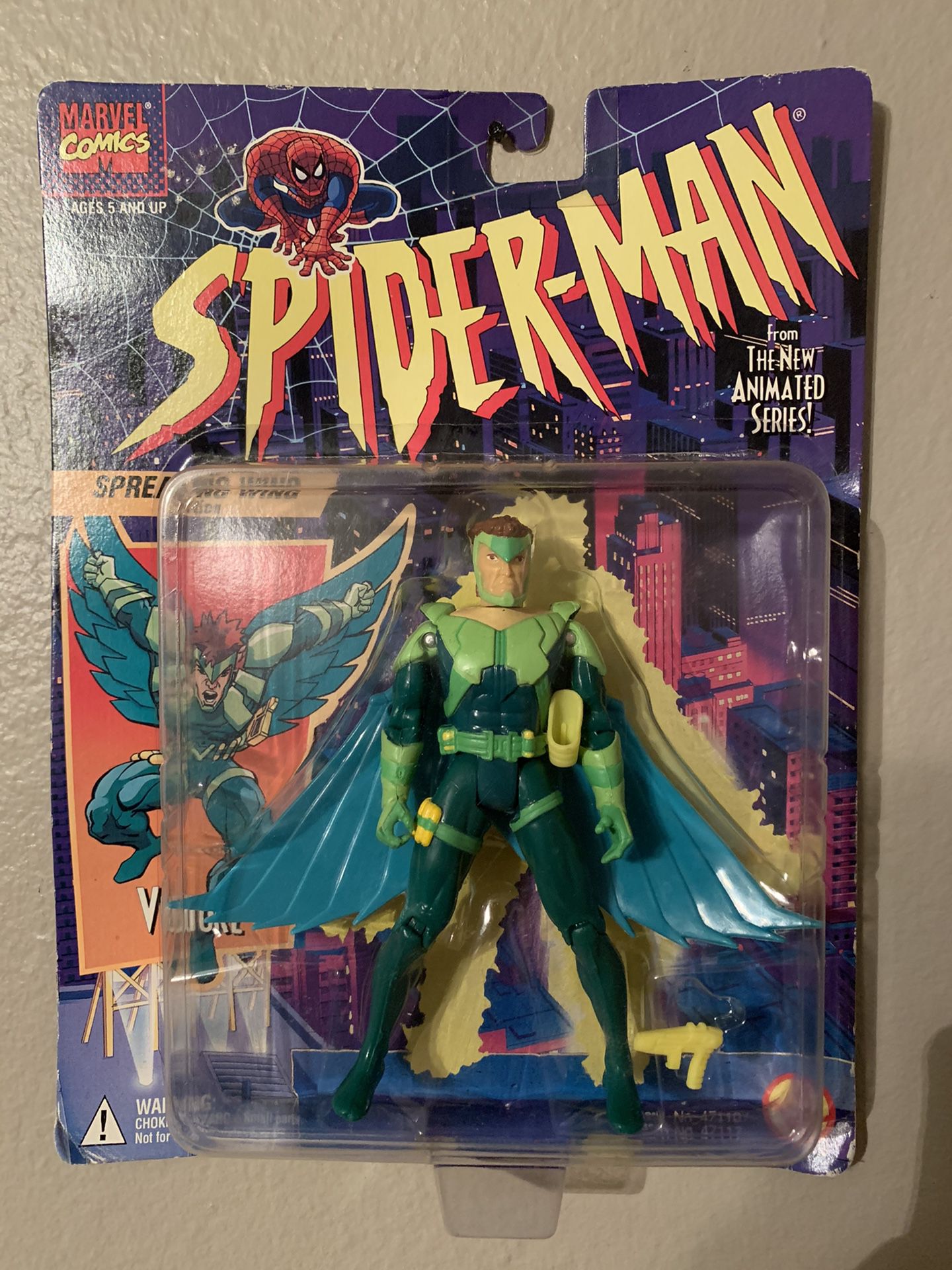 Marvel Spider-Man Animated Series (1995) Vulture Toy Biz Figure NIP