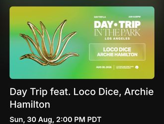 Day trip loco dice