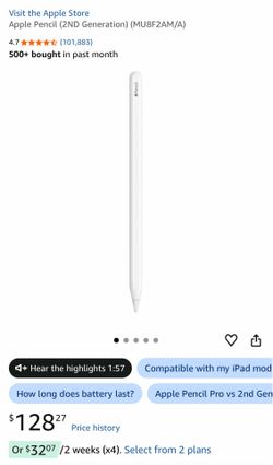 Apple Pencil 2nd generation