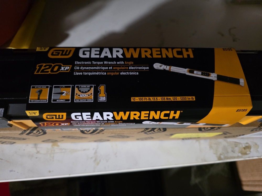 Gearwrench 3/8 Flexhead Digital Torque Wrench