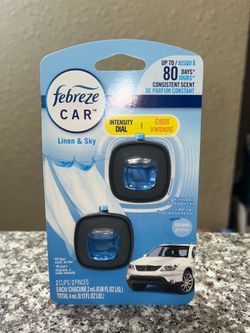 Febreze car linen and sky clips