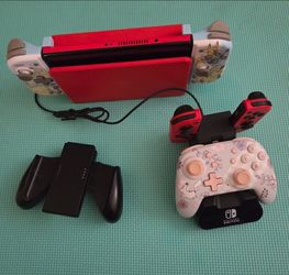 Nintendo Switch OLED Mario Red