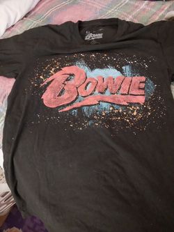 Lady's Bowie T Shirt Size Small 10 Dollars 