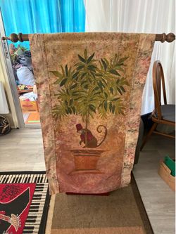 2 wall hanging scrolls
