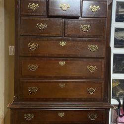 Tall dresser  oriental style