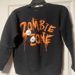 Kids Zombie Zone Sweatshirt- Size L