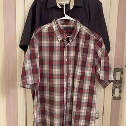 (2) Men’s Shirts XL