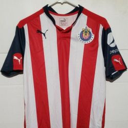 Vintage Puna Chivas j De Guadalajara jersey youth size XXL-15/16