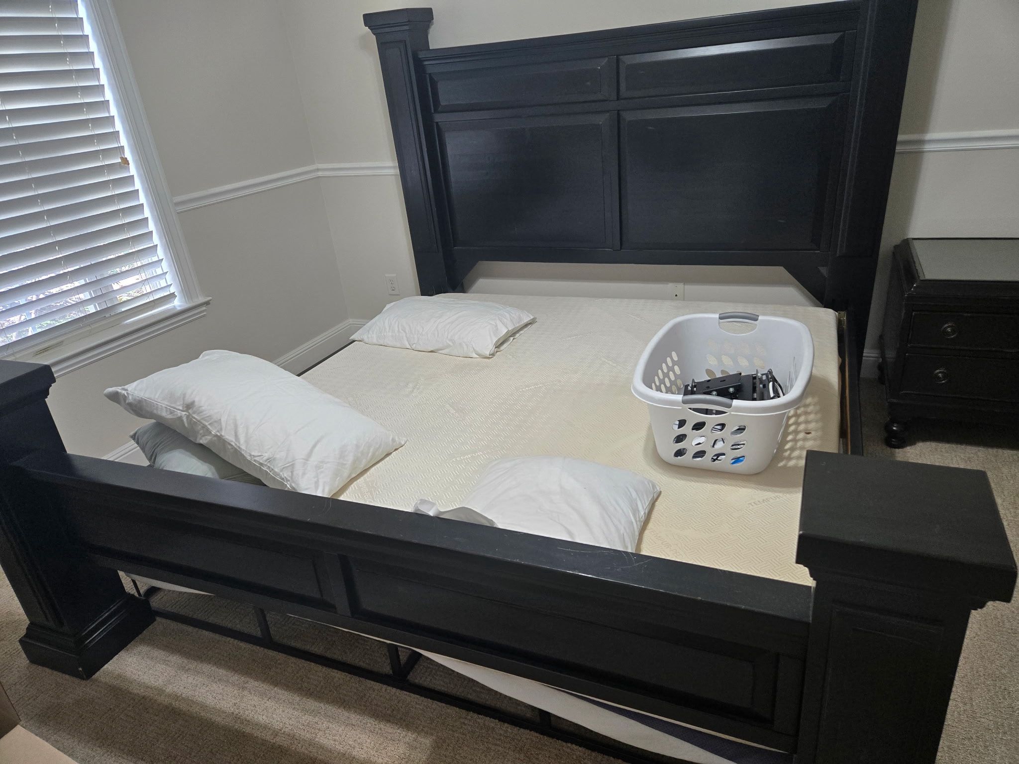 King Size Solid Wood Bed Frame
