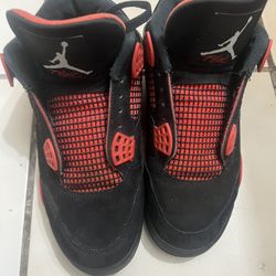 Jordan 4 Red Thunders 