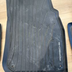 Porsche All-Weather Floor Mats for Cayenne -  Complete Set 4 